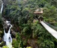 Baños waterfalls Pailon del Diablo