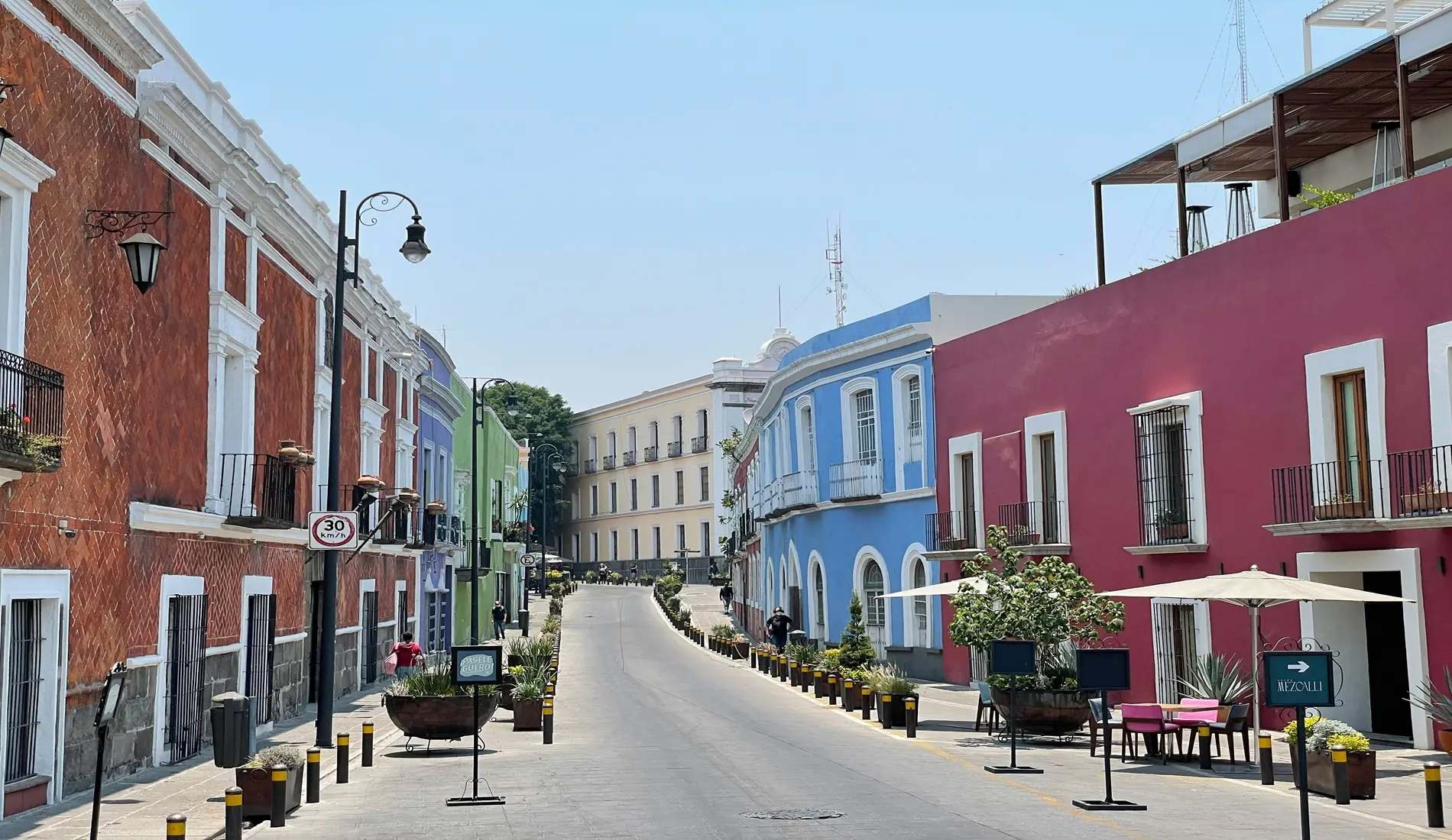 Puebla straten