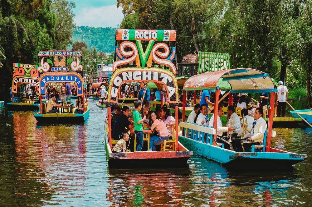 Xochimilco luxe reis Mexic