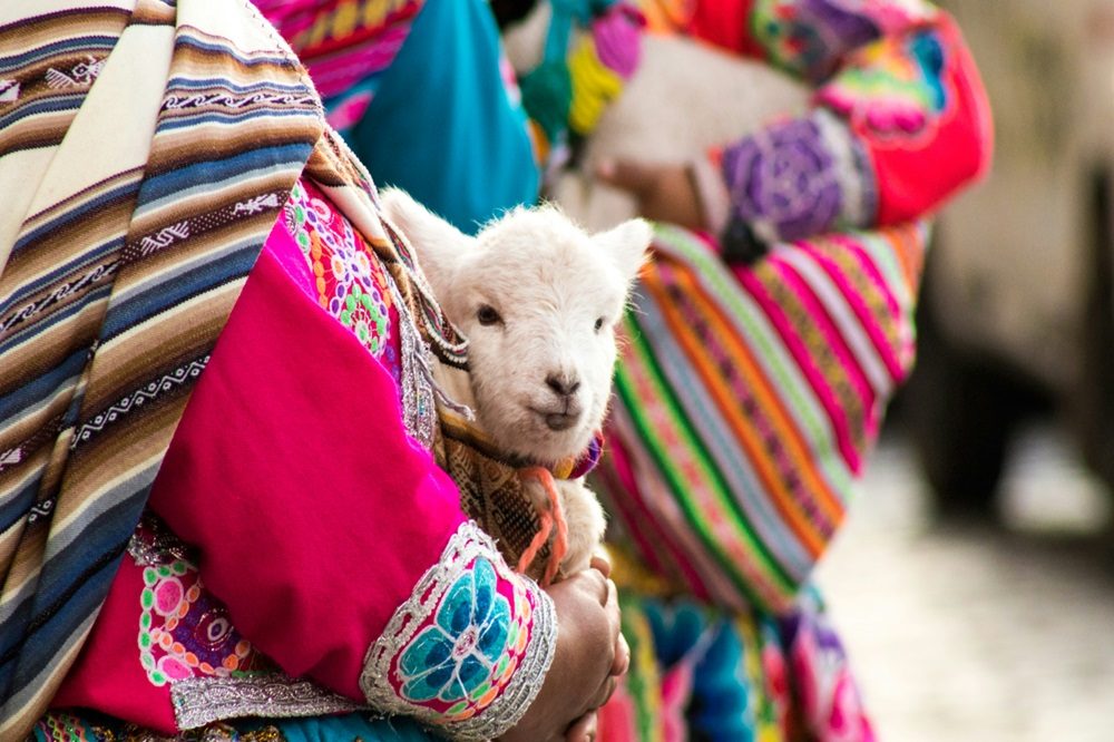 peru cusco straatbeeld