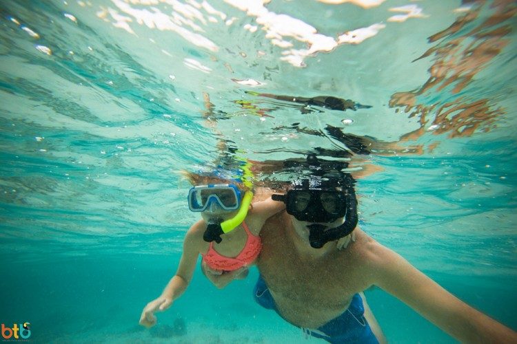 snorkelen familiereis belize